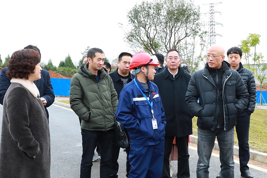 贵州产业技术发展研究院赴中伟新材料西部产业基地调研